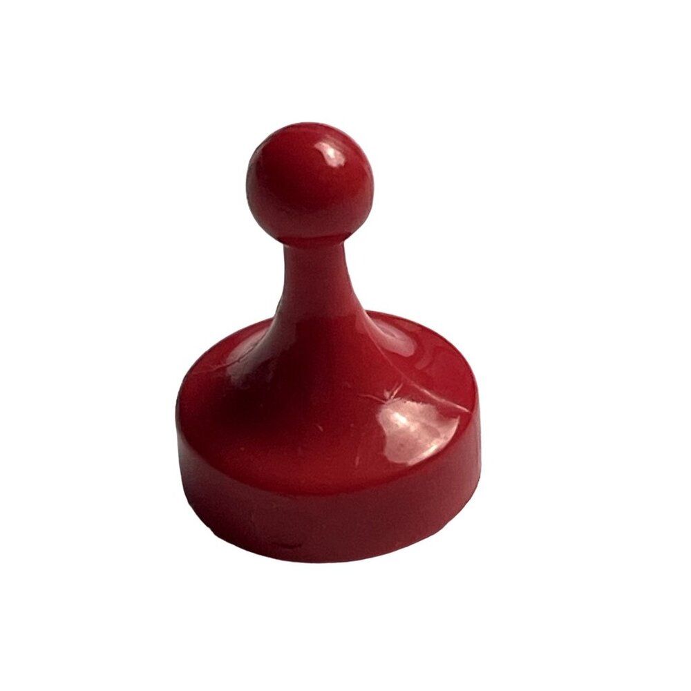 Vintage Clue Replacement Red Game Token Parts Pieces u CT PK B